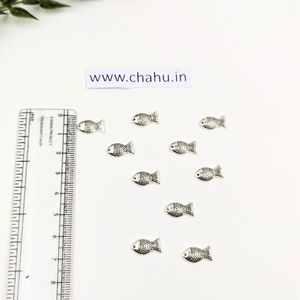 Thin Fish Oxidized Charm - 50 Gram