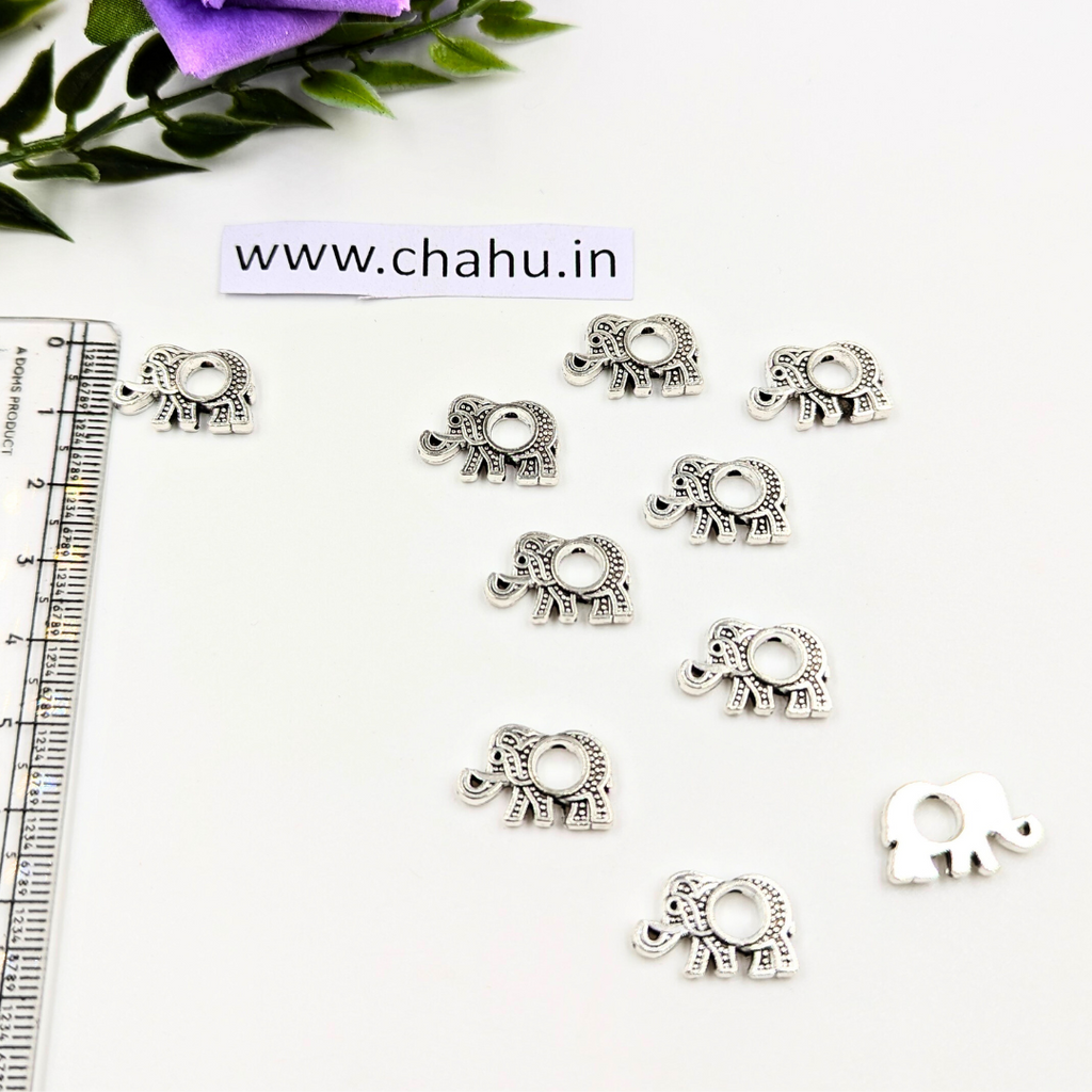 Hollow Elephant Charm - 50 Gram