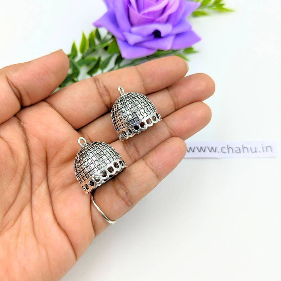 Oval Square Jhumkas - 10 Pairs