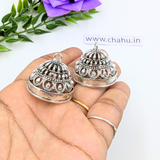 Round Tilak Jhumkas - 10 Pairs