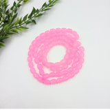 8 mm Pink Damru Bead