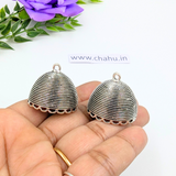 Line Oval Jhumkas - 10 Pairs