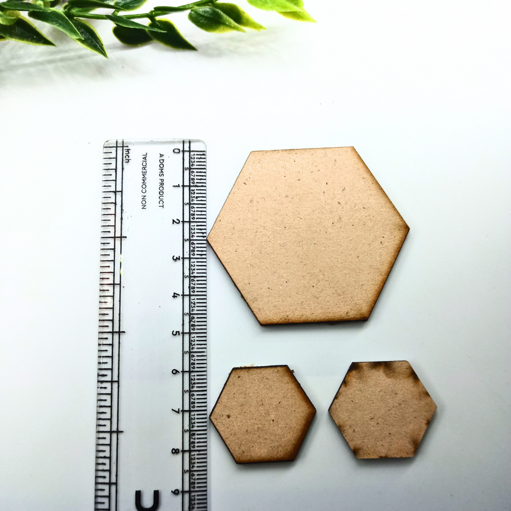 Hexagon Mdf Set - 10 pairs