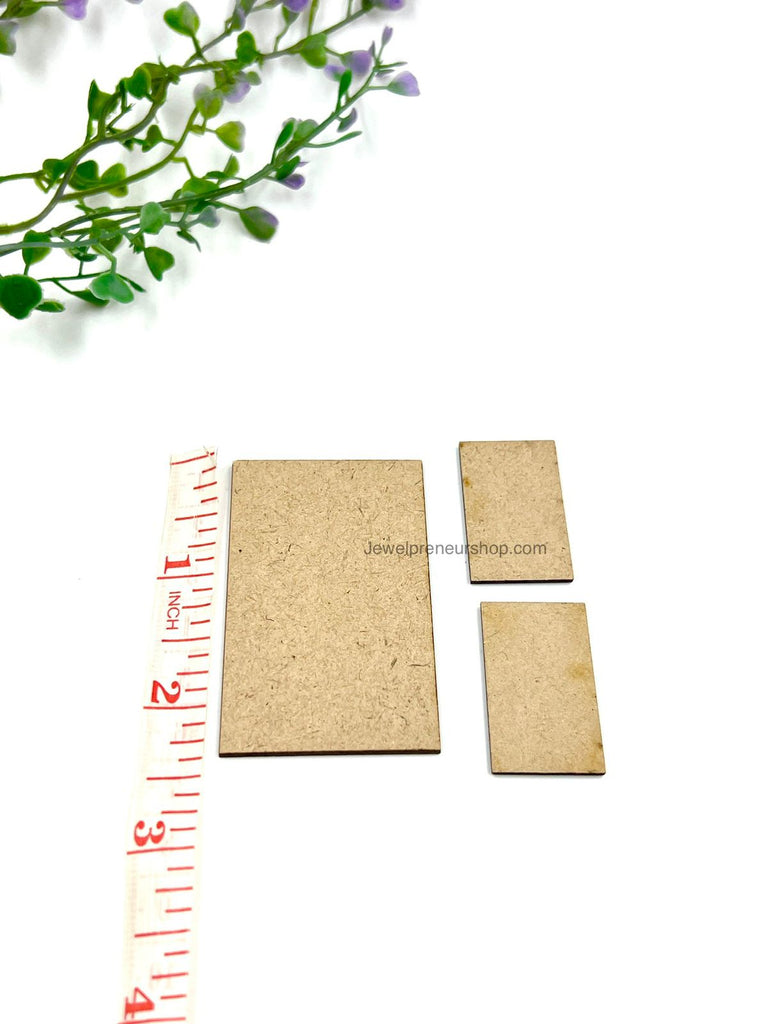 Rectangle Mdf - 10 Pairs