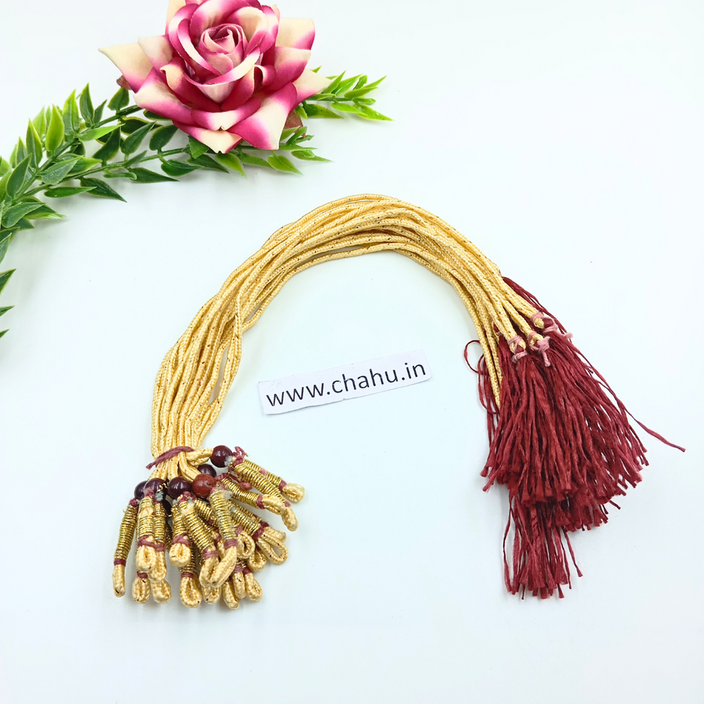 Simple Golden Chhediya - 12 Pieces