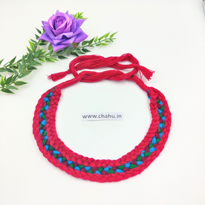 Rani Pink & Multi Color Choker Dori - Pack of 12