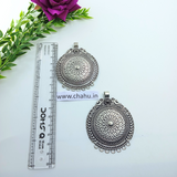 Oxidized Round Pendent - pack of 5 Pieces