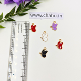 Mix color Butterfly Alloy Enamel Charms - 10 Pieces