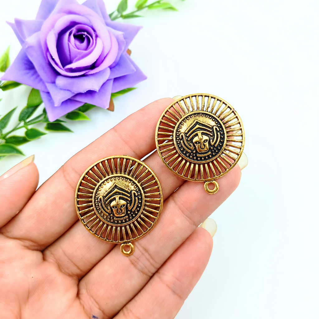 Antique Devi ma Studs - 100 Gram