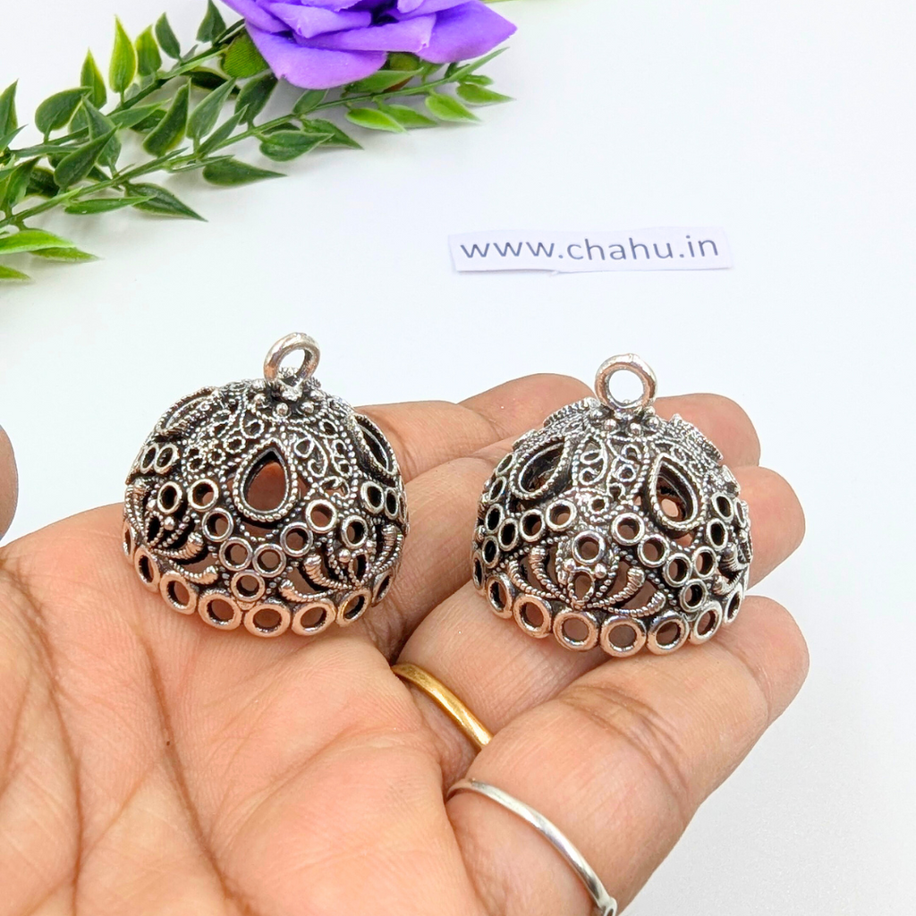 Leaf Jhumkas - 10 Pairs