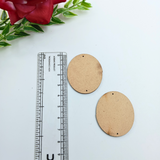 Oval Shaped  Mdf - 100 pieces