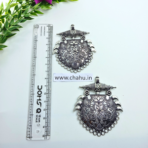 Oxidized Sliver Pendent - pack of 5 Pieces