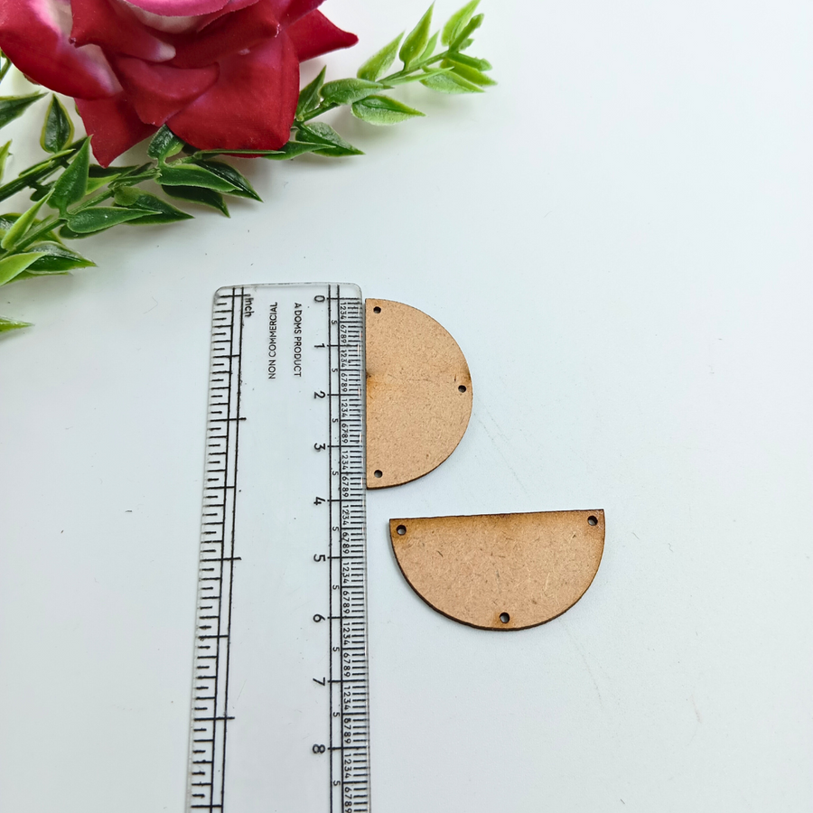 Semi Circle Mdf - 100 Pieces