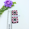 Multicolor Square Embroidery Mirror