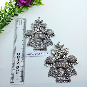 Oxidized Pendent (Elephant) - pack of 5 Pieces