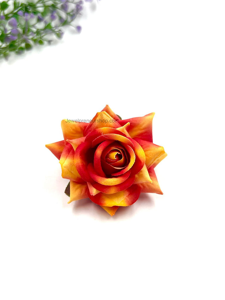 Red Orange Rose - Pack of 10 Pieces