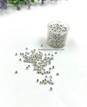 Silver Lock Bead - 100 Gram