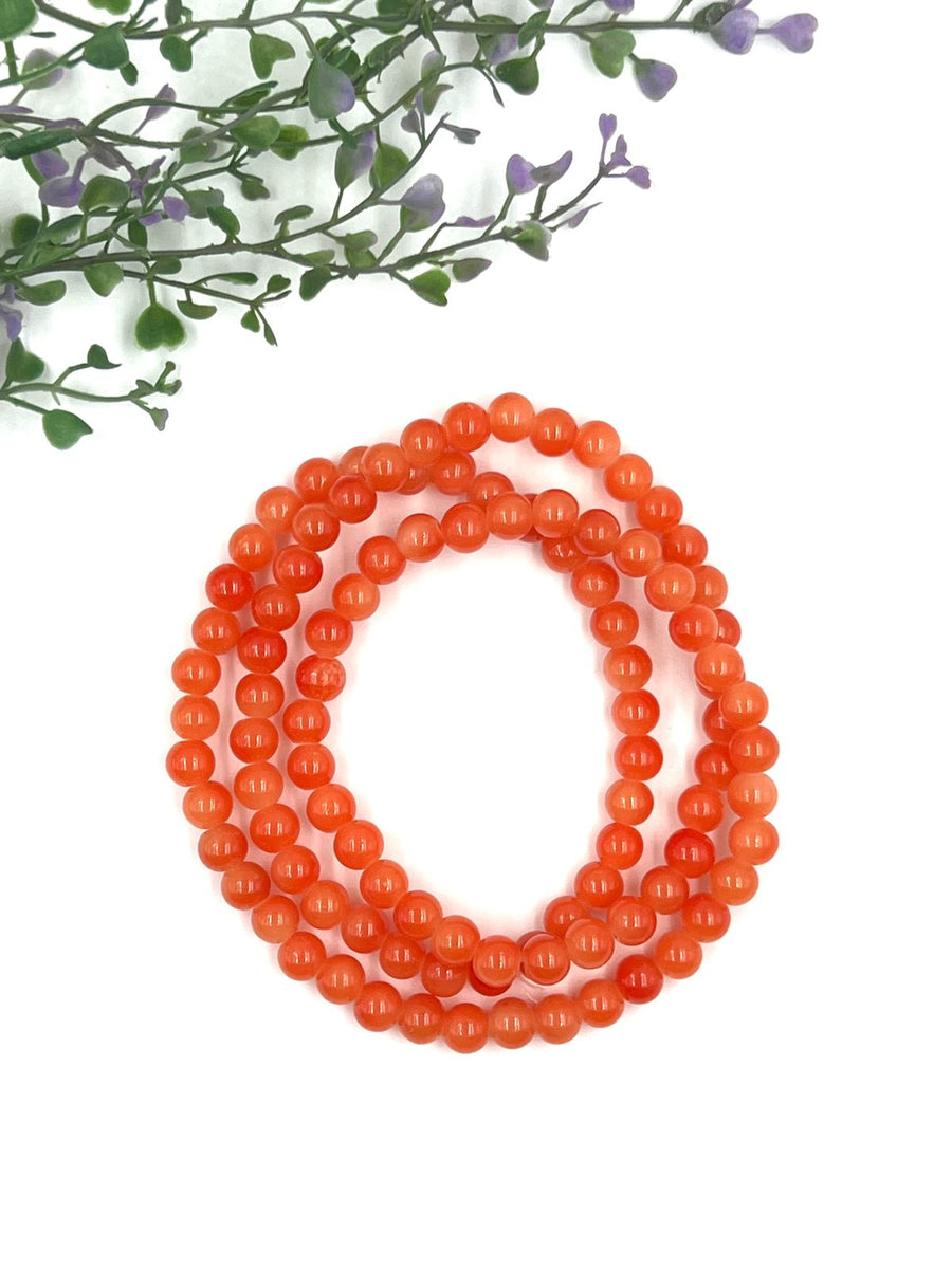 10 mm Round Orange