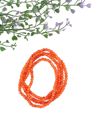 6 mm Round Orange