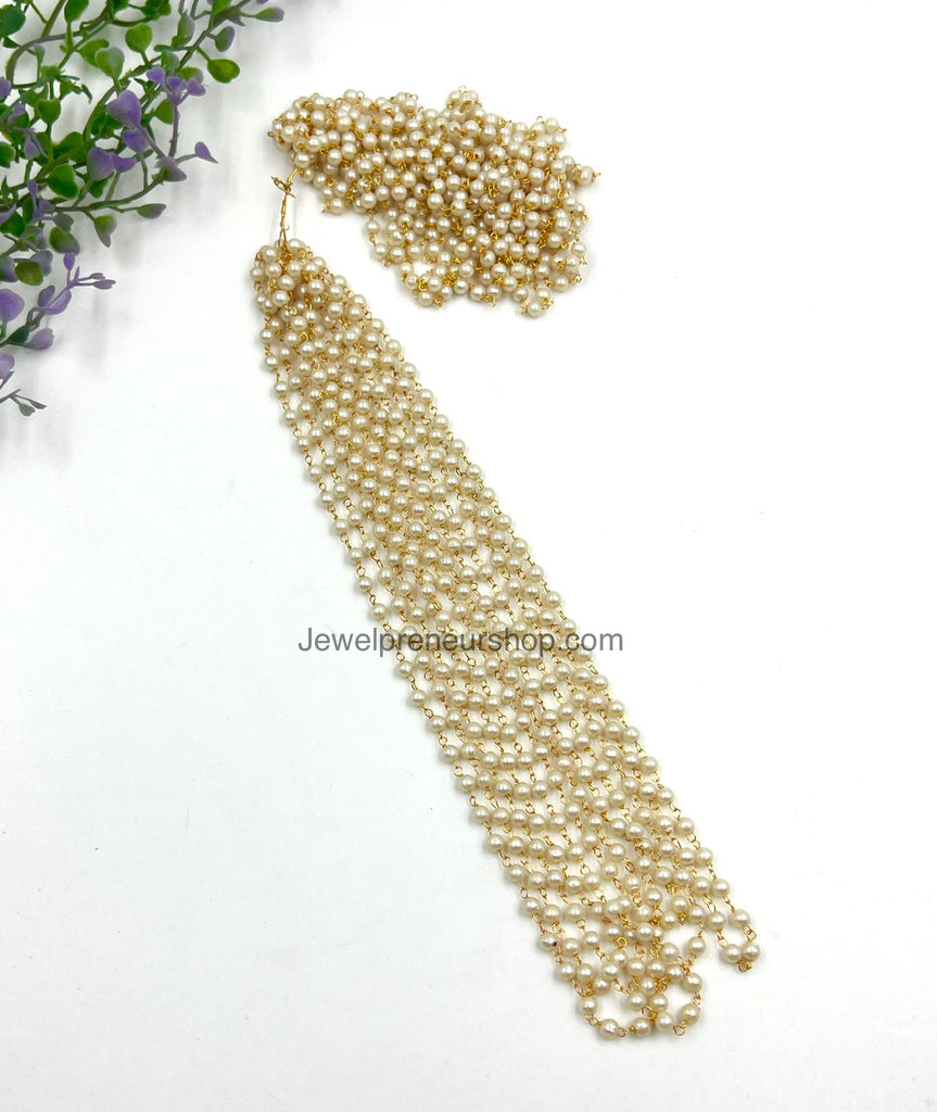 3 mm Plastic Ganthan Mala - 12 Chain